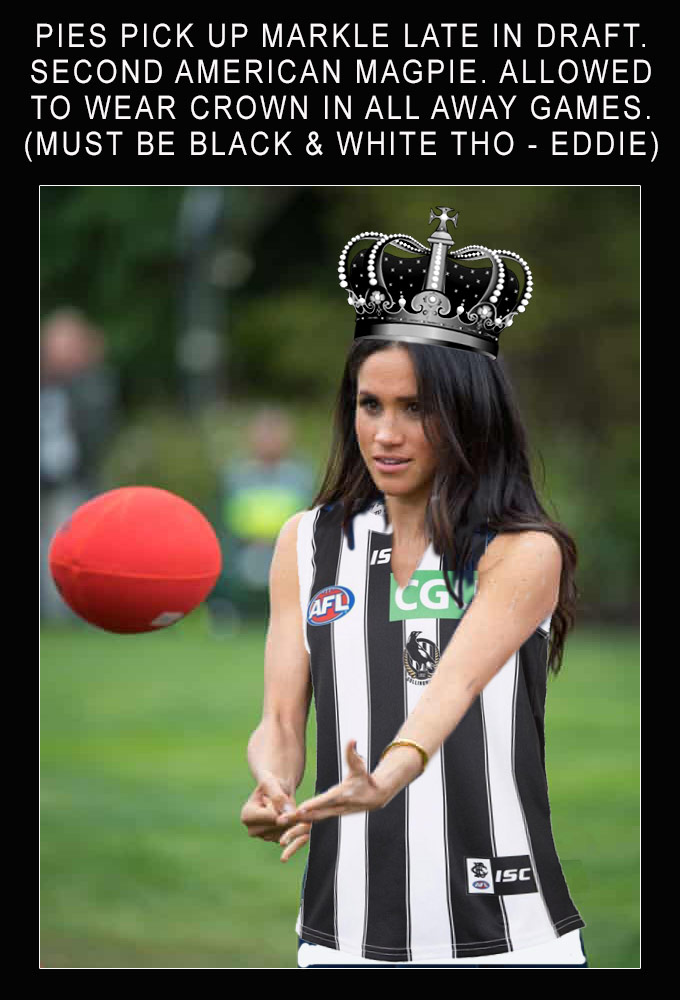 X Meghan Pie