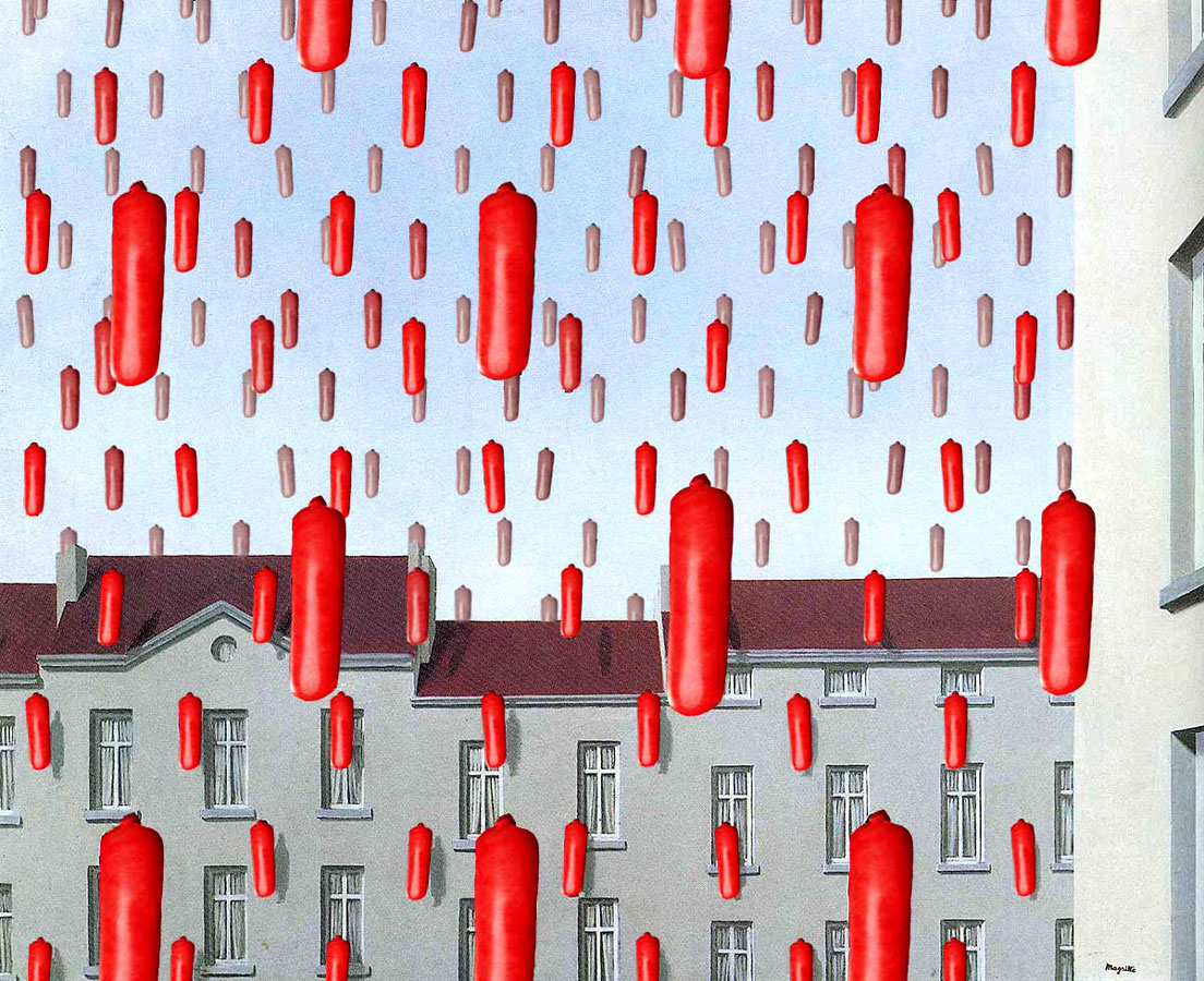 Saveloy in Art: Magritte's Savconda