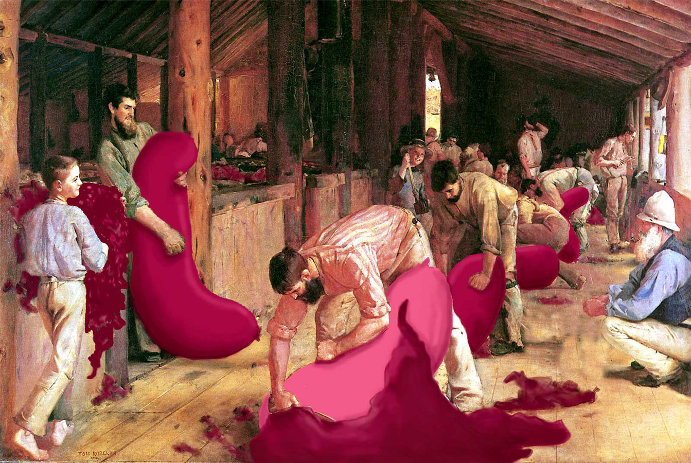 Saveloy in Art: Flensing of the Savs