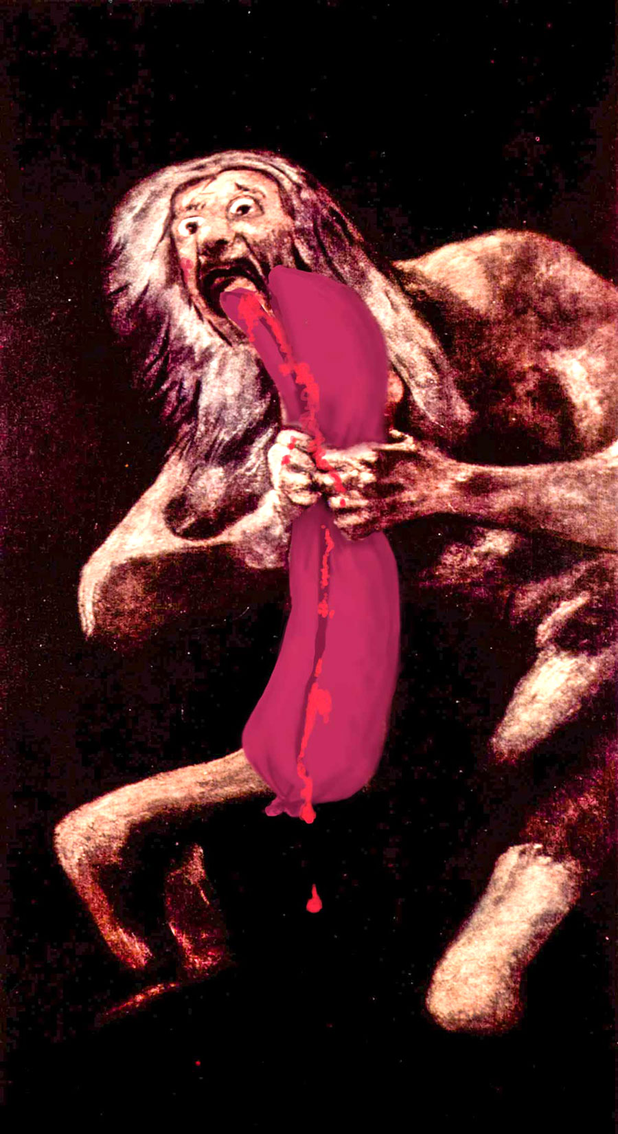 Saveloy in Art: Saturn Smashes Savus