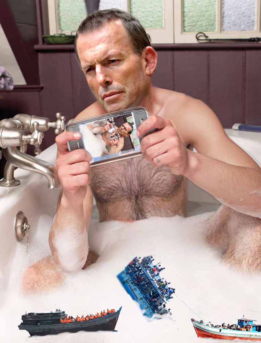 Tony Selfie