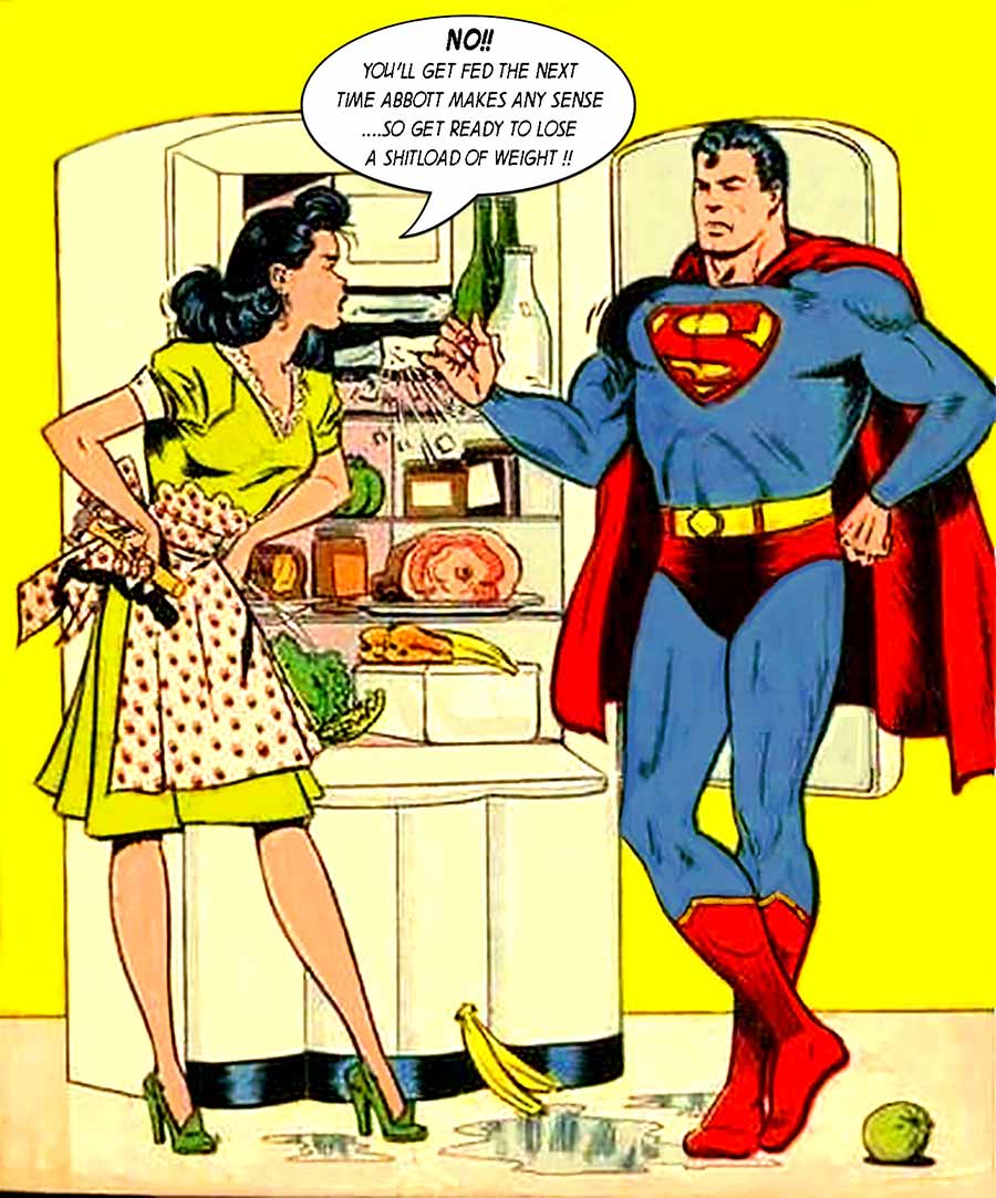 Superman Starves