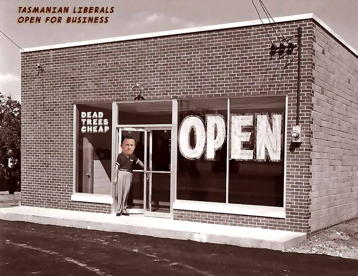 Tas Liberals Open For Business
