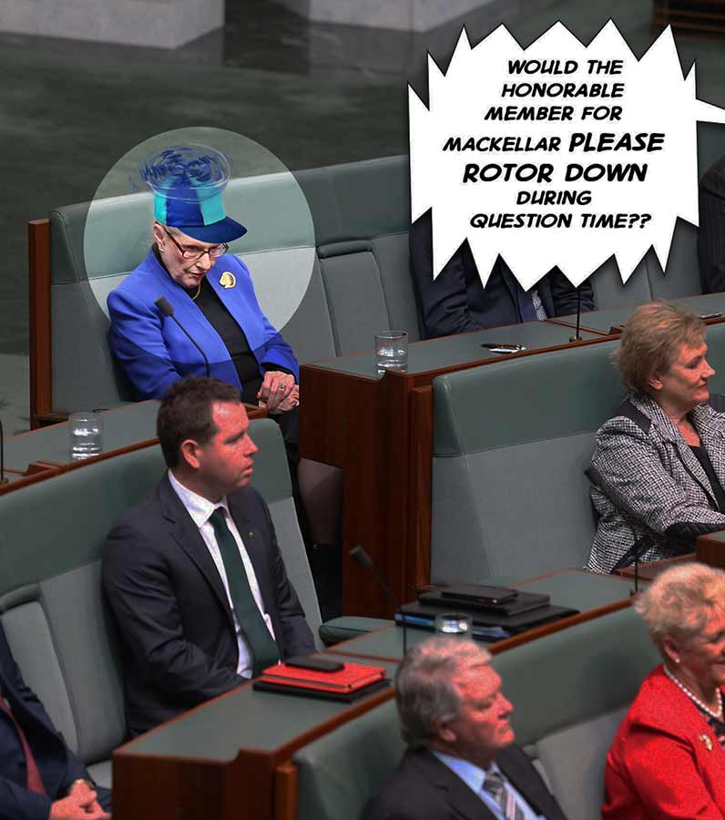 Bronwyn Rotor Down