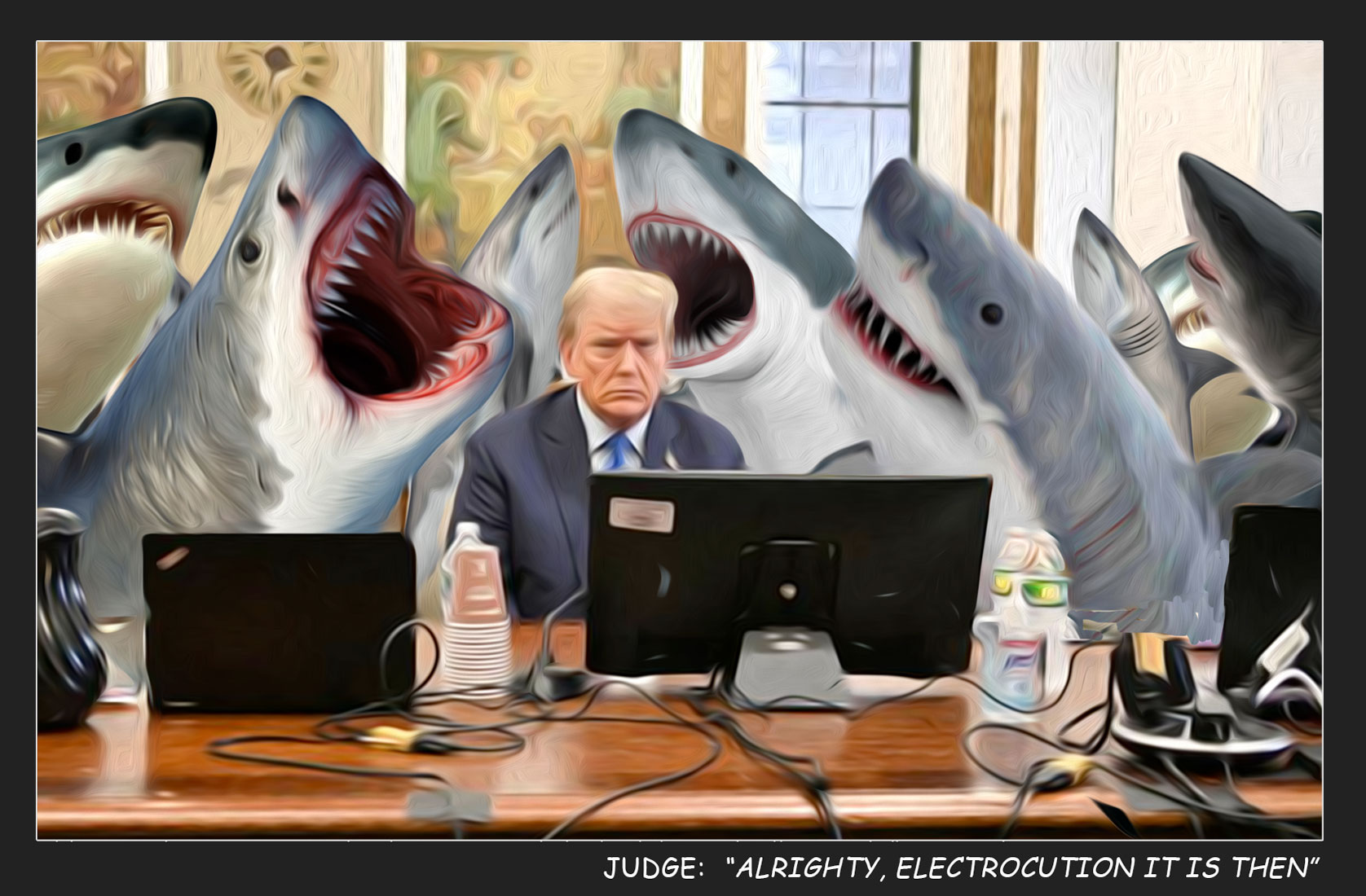 Electrocution Or Shark