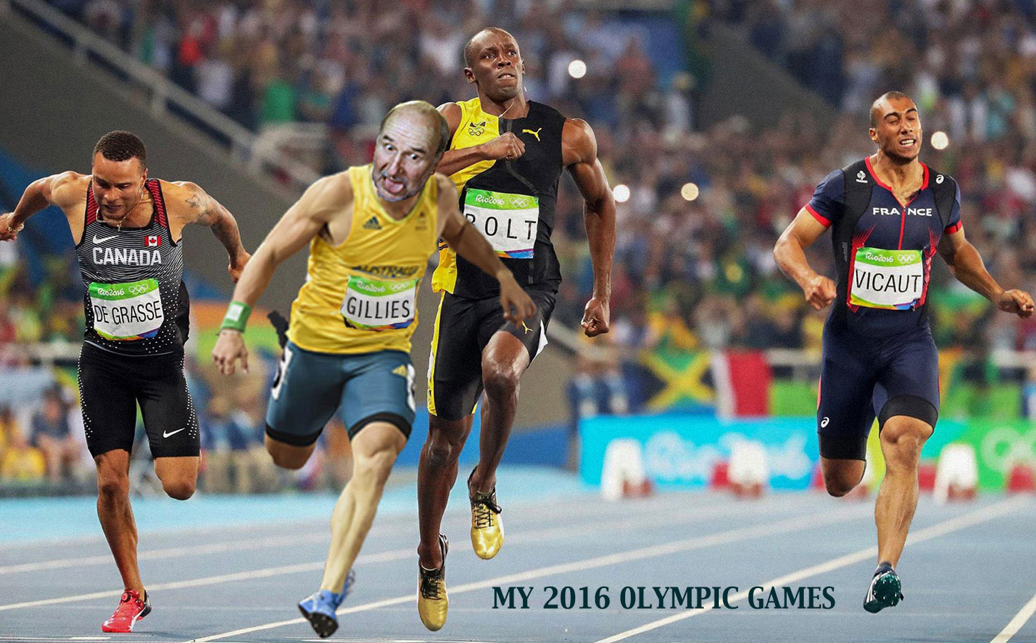 Olympics 100 Metres