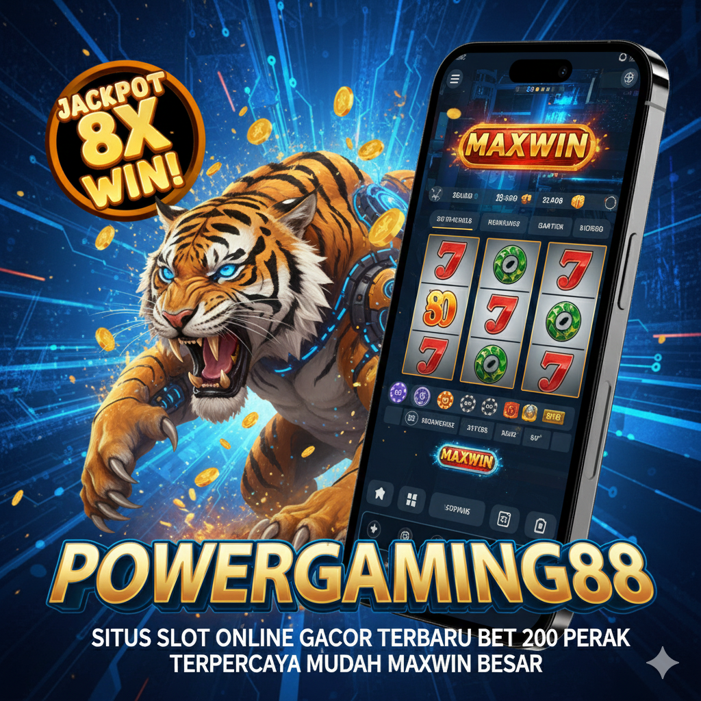 POWERGAMING88: Revolusi Situs Slot Online Gacor Terbaru Bet 200 Perak Terpercaya Mudah Maxwin Besar image 1