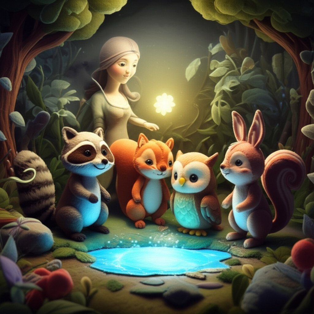 Ilustración cuento infantil - 动物 en characters (CuteReads)