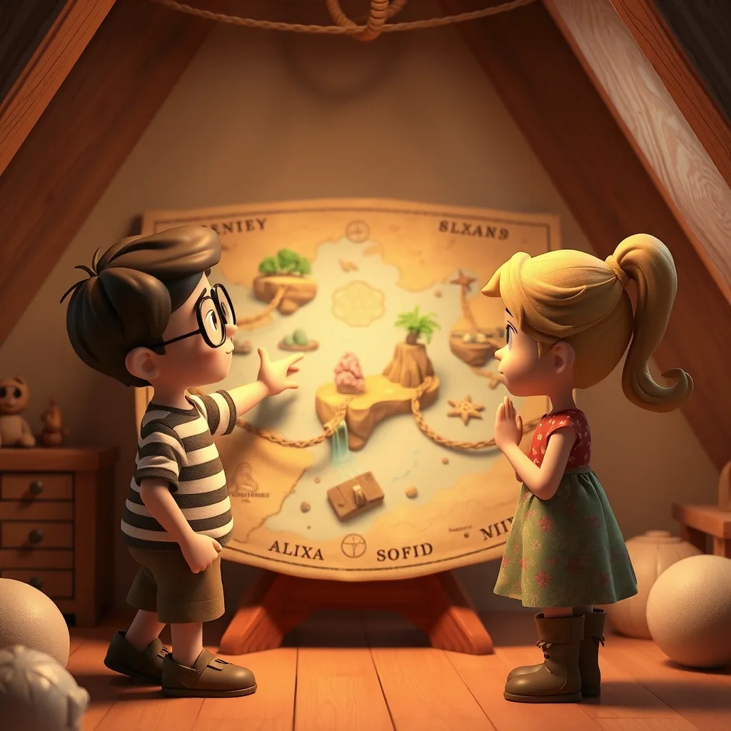 Ilustración cuento infantil - Aventura en temas (CuteReads)