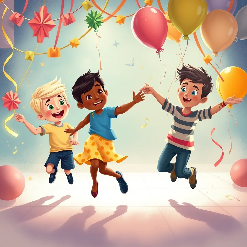 Ilustración cuento infantil - 生日 en seasons-of-the-year (CuteReads)