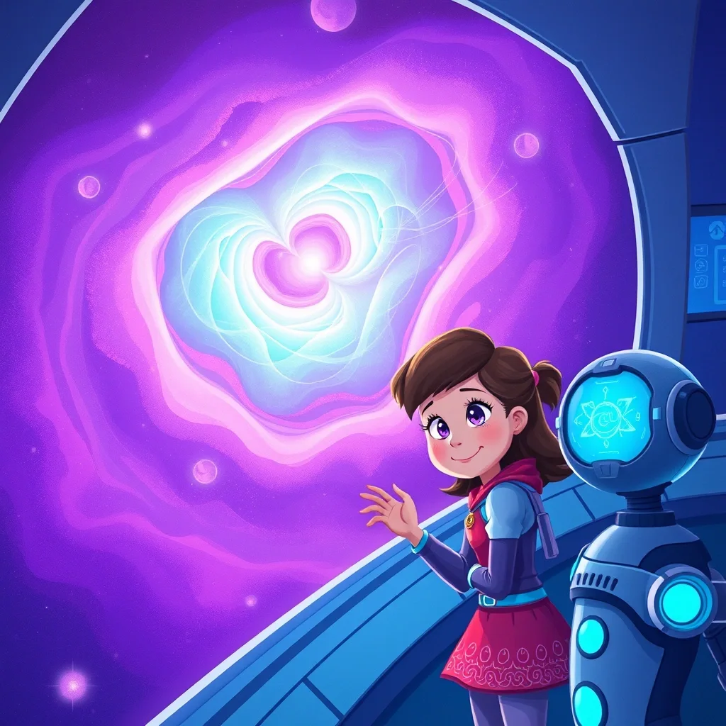 Ilustración cuento infantil - 在太空 en ambience (CuteReads)