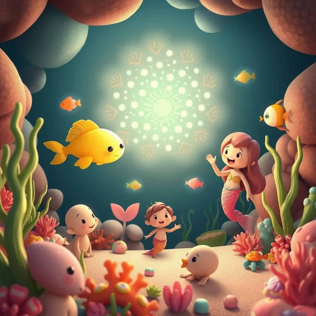 Ilustración cuento infantil - 在海洋 en ambience (CuteReads)