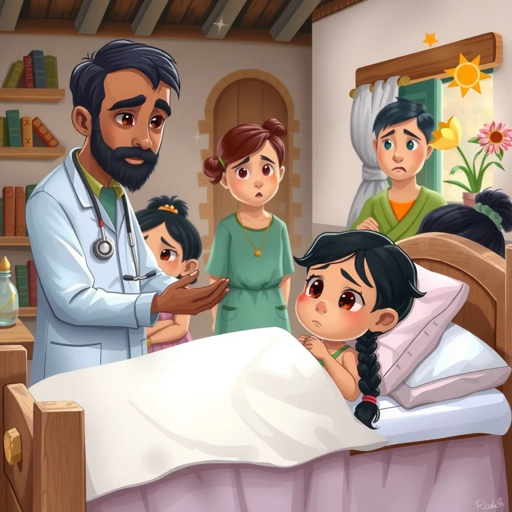 Ilustración cuento infantil - Doctors en professions (CuteReads)