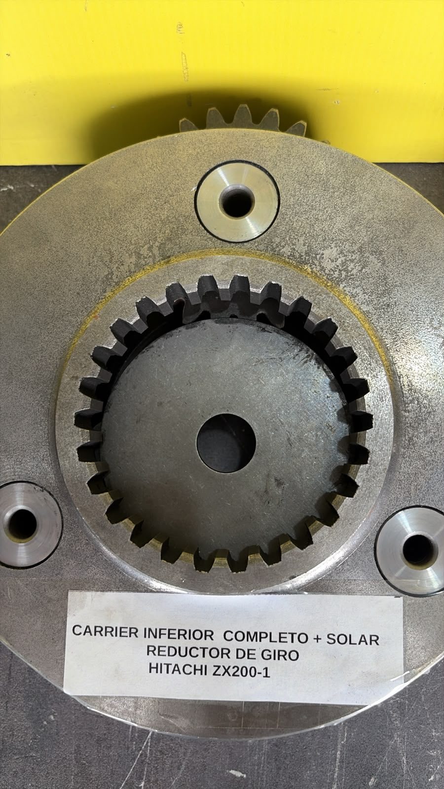 Carrier Inferior Completo Reductor Giro Hitachi Zaxis200-1, foto 4