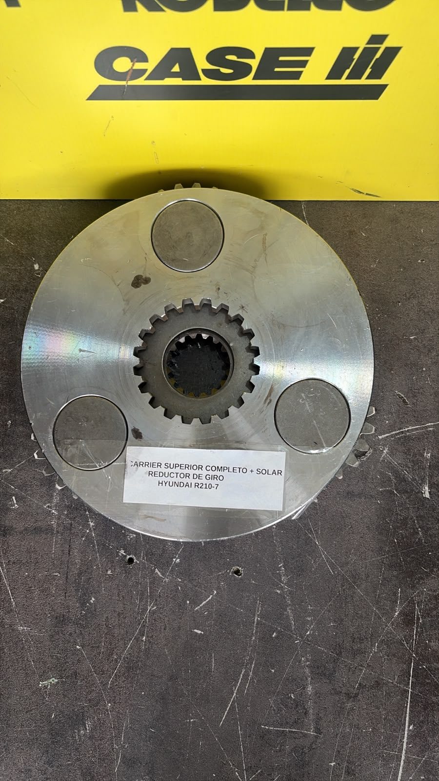 Carrier Superior Completo Reductor Giro Hyundai R210-7, foto 2