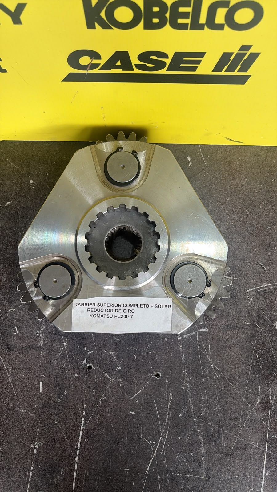 Carrier Superior Completo Reductor Giro KOMATSU PC200-7, foto 3