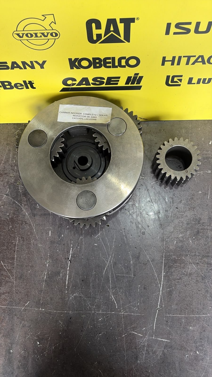 Carrier Inferior Completo Reductor Giro Caterpillar E200B