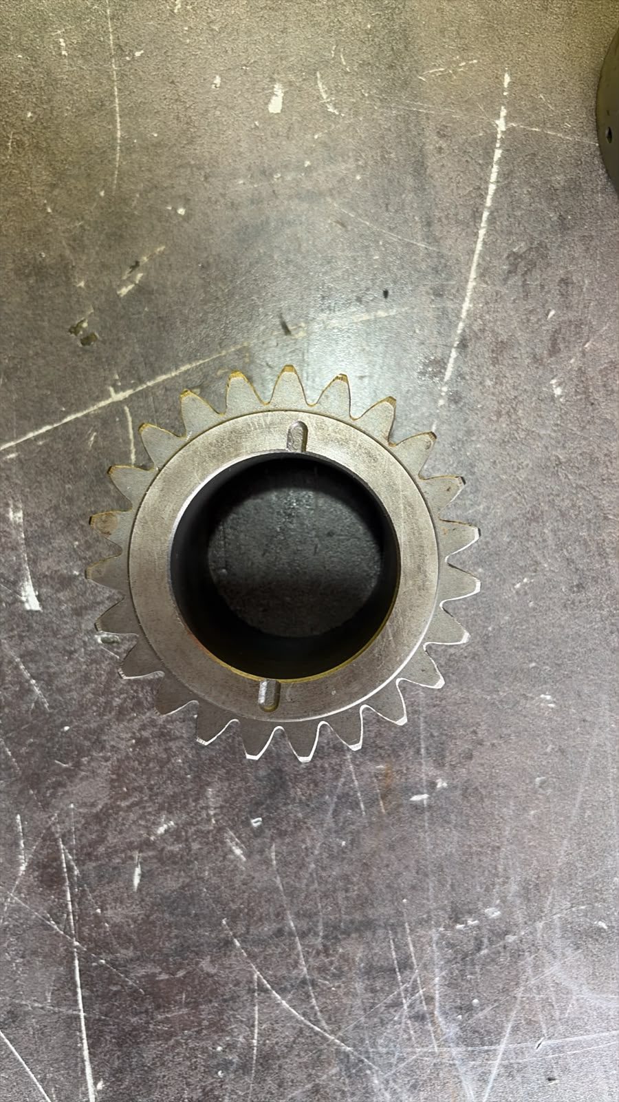 Carrier Inferior Completo Reductor Giro Caterpillar E200B, foto 5