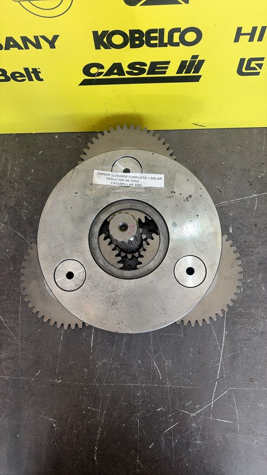 Carrier Superior Comoleto Reductor Giro Caterpillar 320C, foto 3