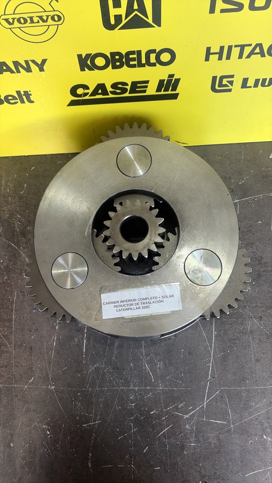 Carrier Inferior (interno) Completo Reductor De Traslacion Caterpillar 320C