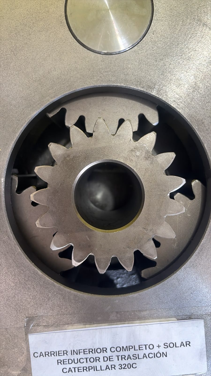 Carrier Inferior (interno) Completo Reductor De Traslacion Caterpillar 320C, foto 4