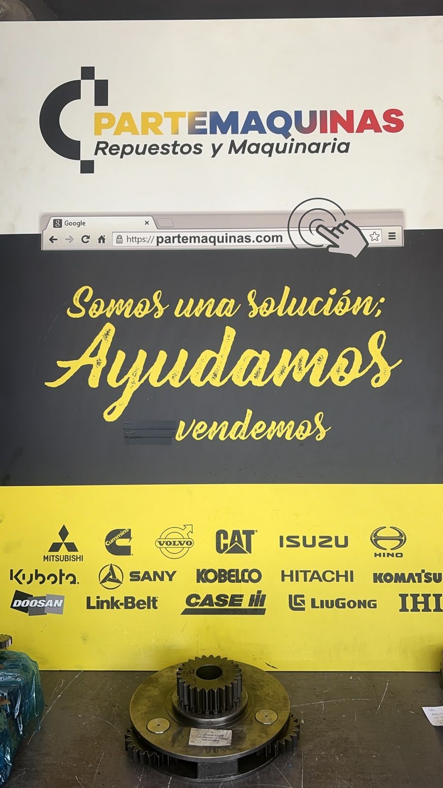 Carrier Mediano Completo Reductor Traslación Caterpillar E200B