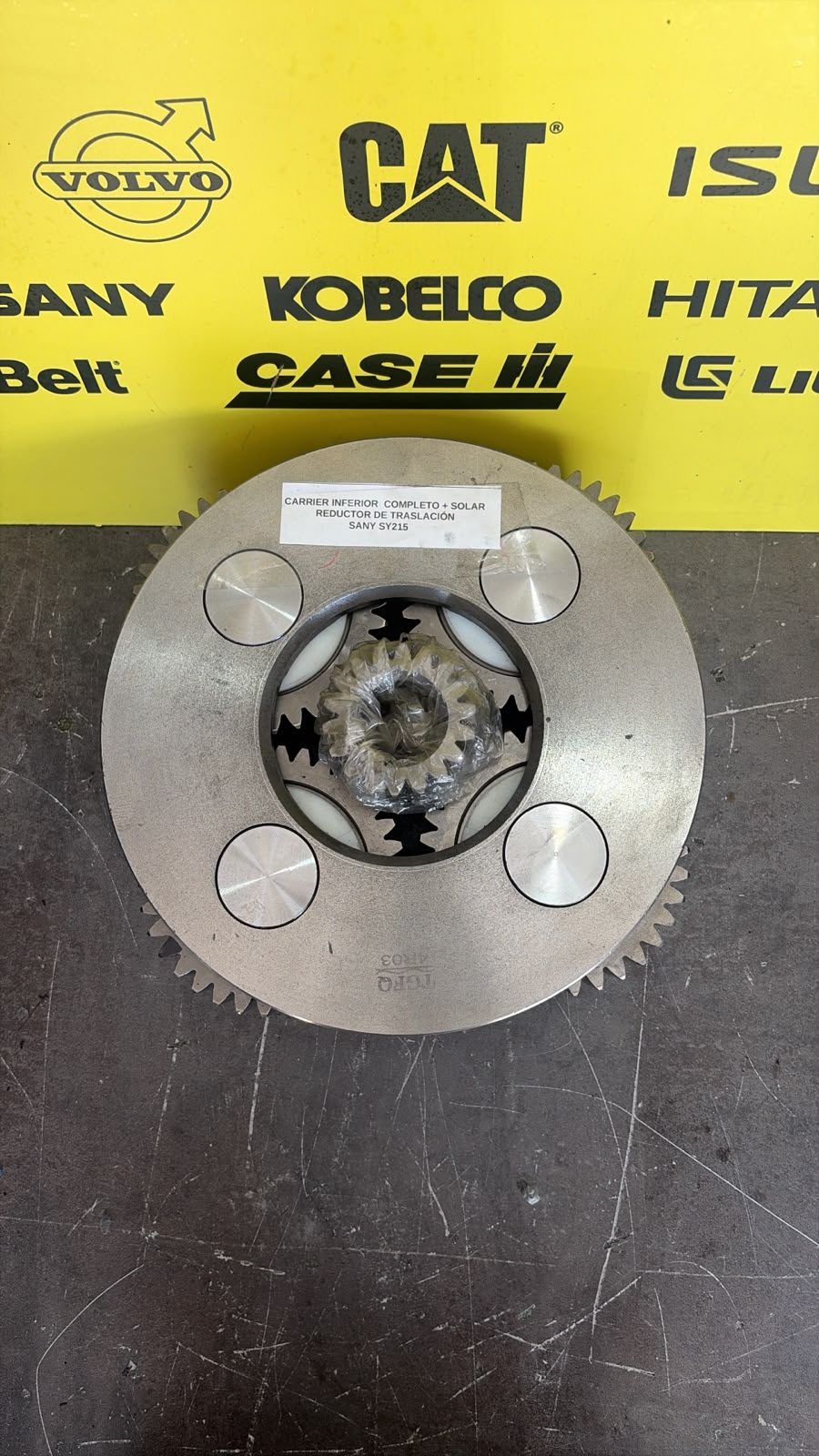 Carrier Inferior (interno) Completo Reductor Traslacion SANY SY215