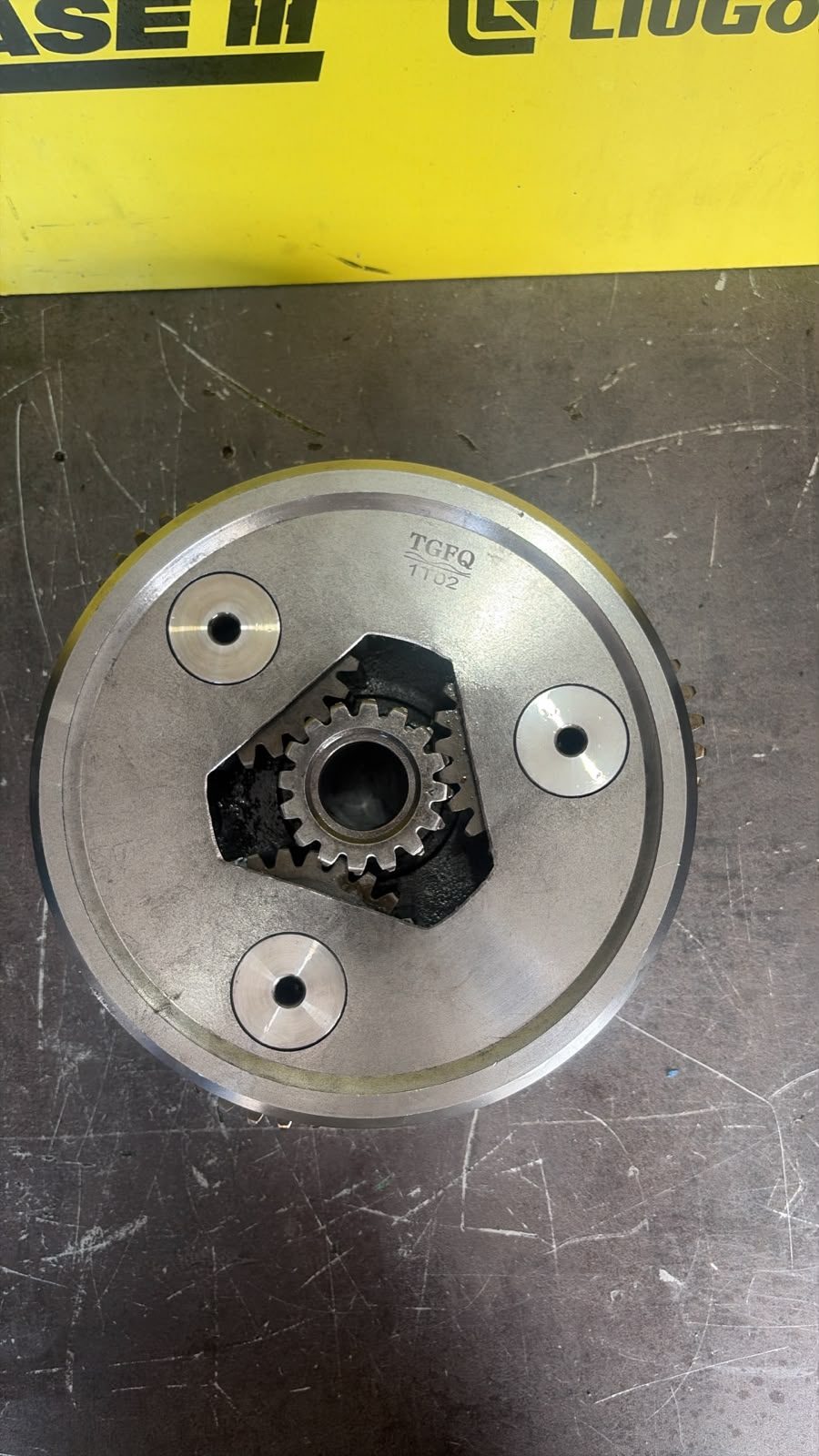 Carrier Inferior (interno) completo Reductor Traslacion KOMATSU PC138, foto 4