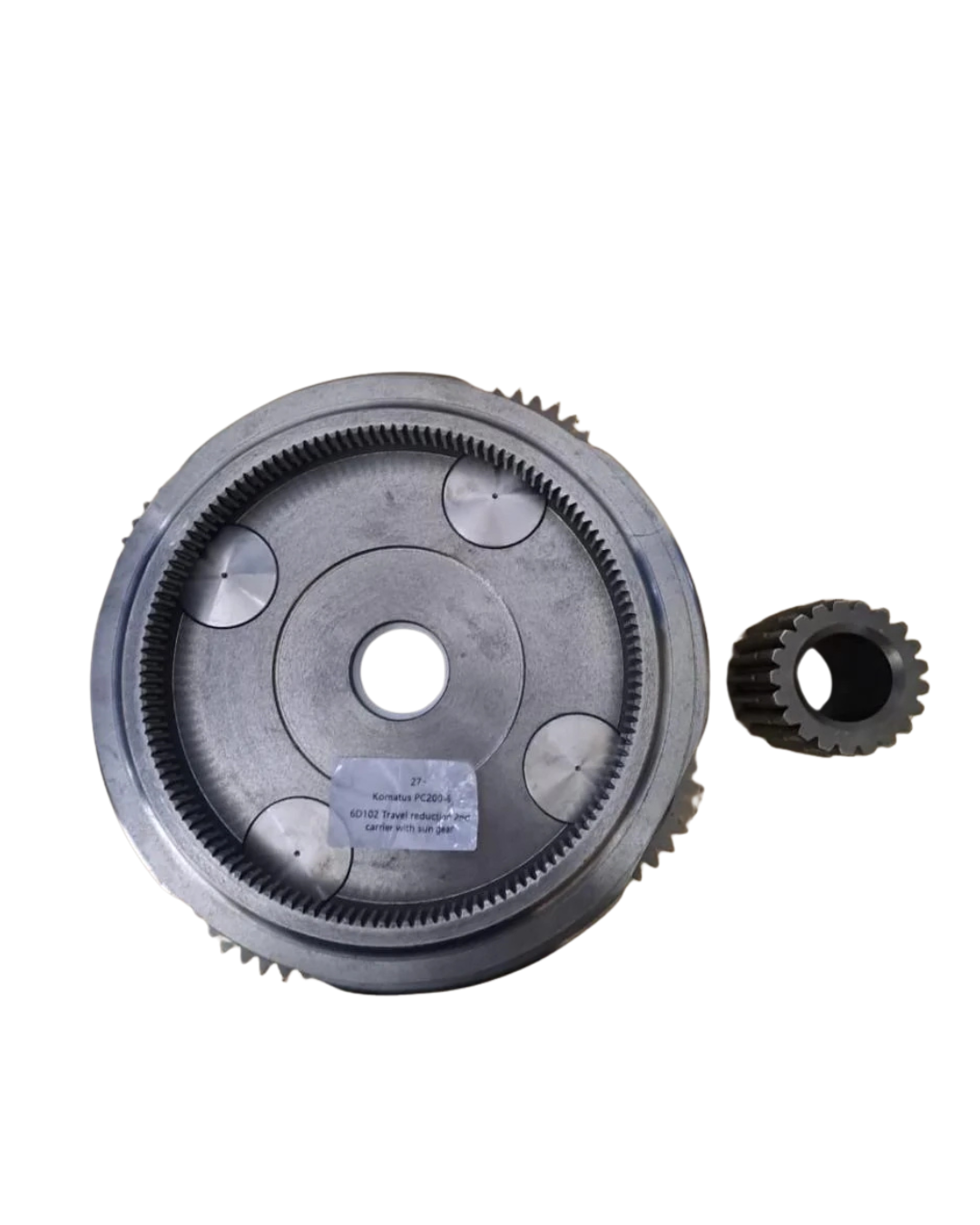 Carrier Inferior (interno) Completo Reductor Traslacion Komatsu PC200-6/7 (6D102), foto 8