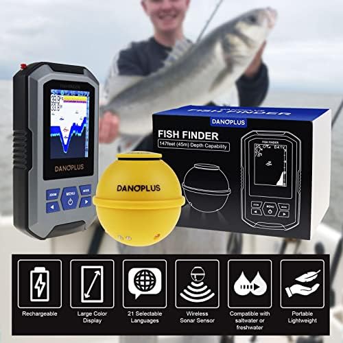 Vue 2 de Detecteur De Poissons Portable