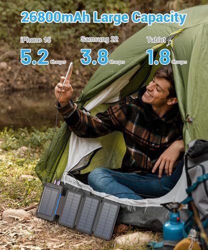 Vue 3 de Chargeur Solaire Mah Avec