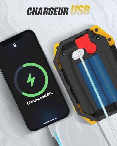 Vue 4 de Projecteur Led Rechargeable