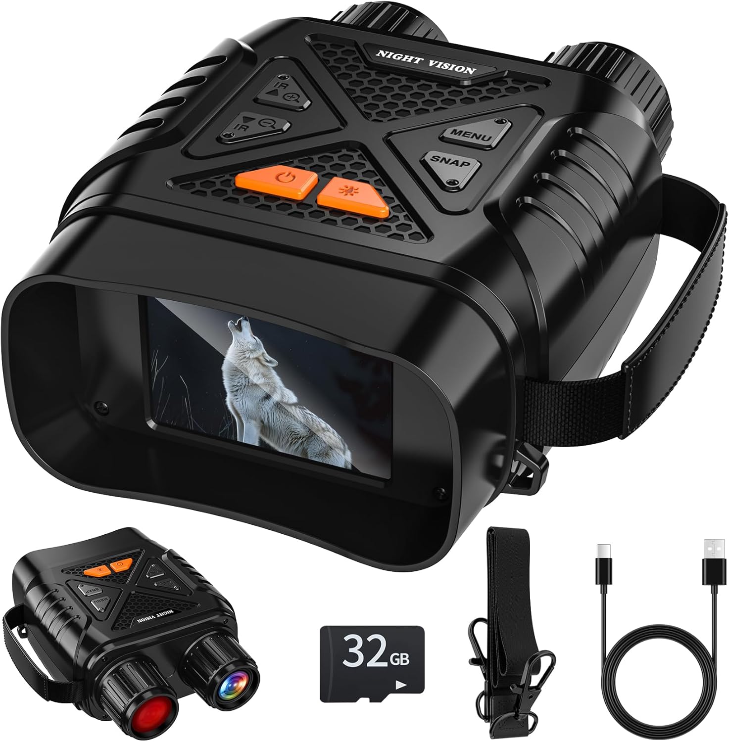 Jumelle Vision Nocturne Lunette