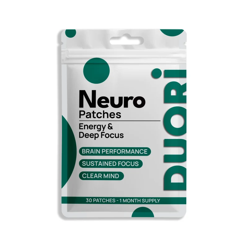 focus and energy patches for brain performance, clarity and sustained mental focus