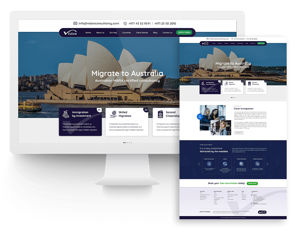Landing Page Design