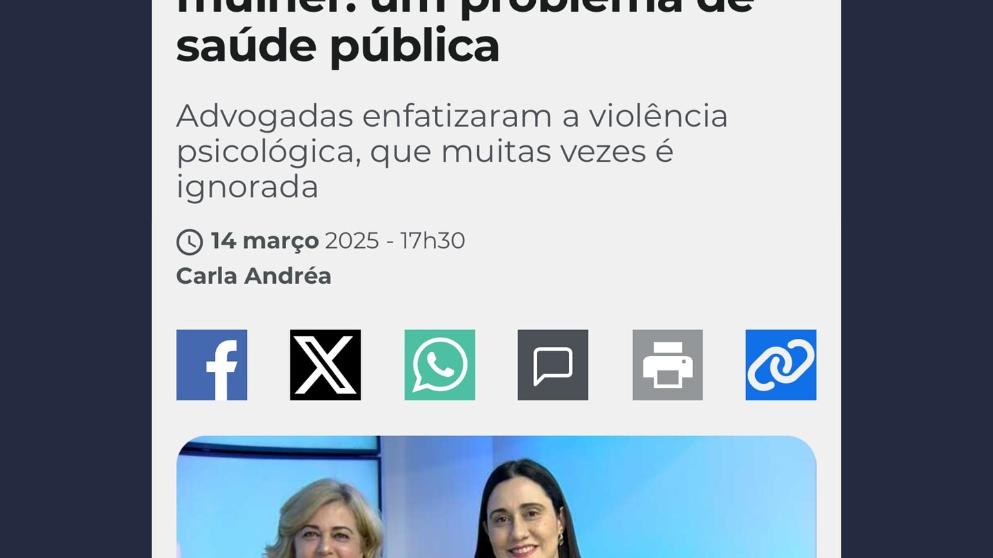 Em nome da @comcevid.ms , tivemos a oportunidade de participar de um bate-papo enriquecedor sobre os impactos da violênc