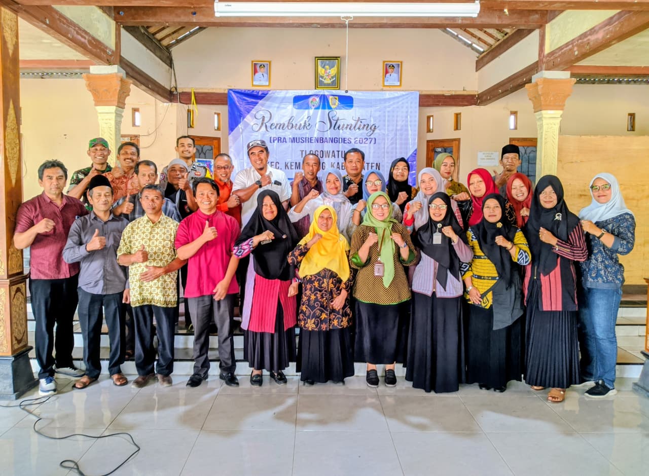 Rembuk Stunting Desa Tlogowatu Perkuat Komitmen Cegah Stunting