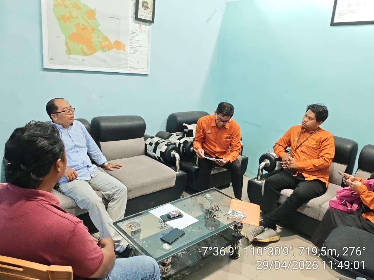 Pemberitahuan Desa Tlogowatu terpilih sebagai Desa Binaan Program Desa Cinta Statistik (Desa Cantik) tahun 2026.