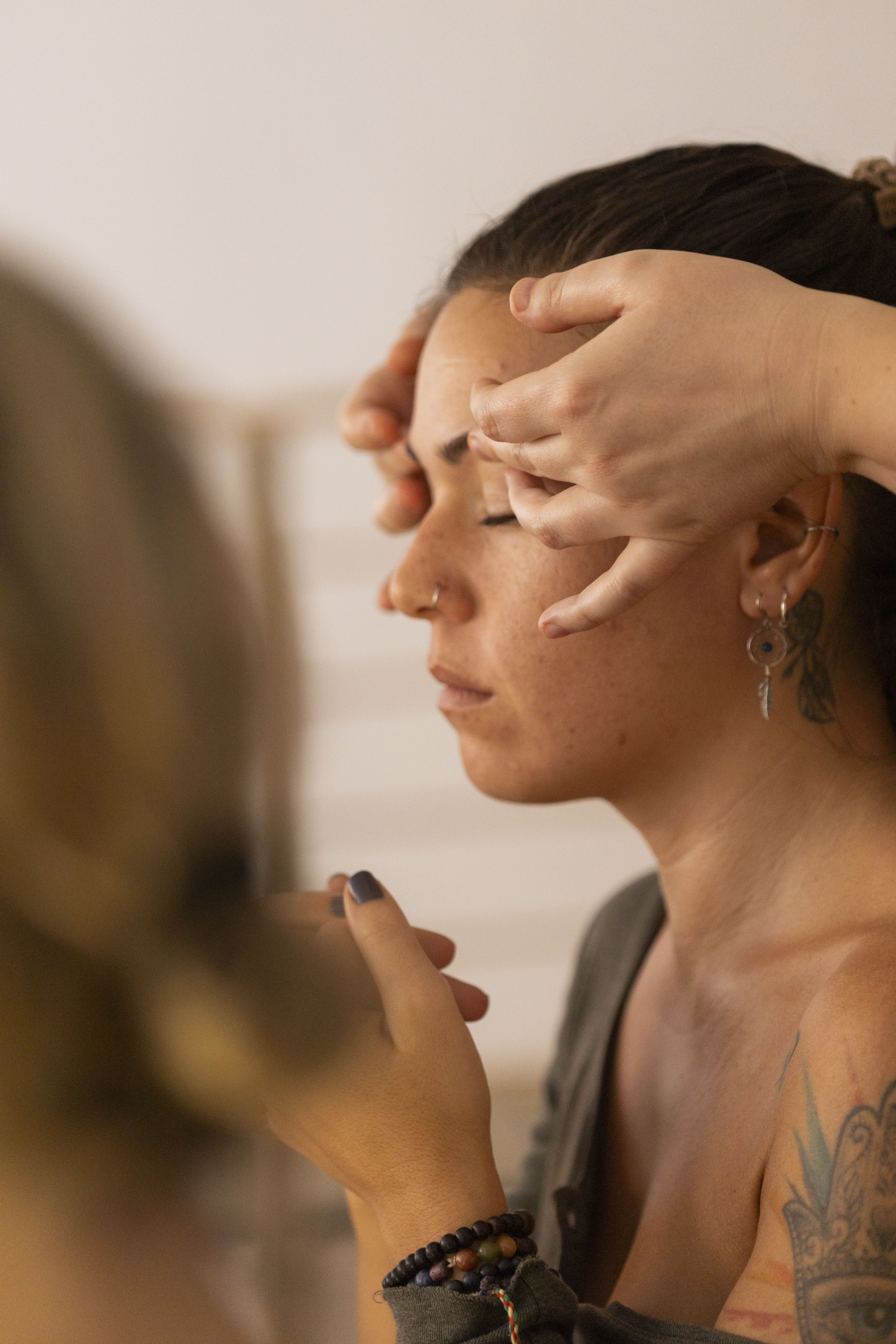 Holistic beauty workshop, adapting the skincare routine and face massage routine for a well-ageing approach to beauty