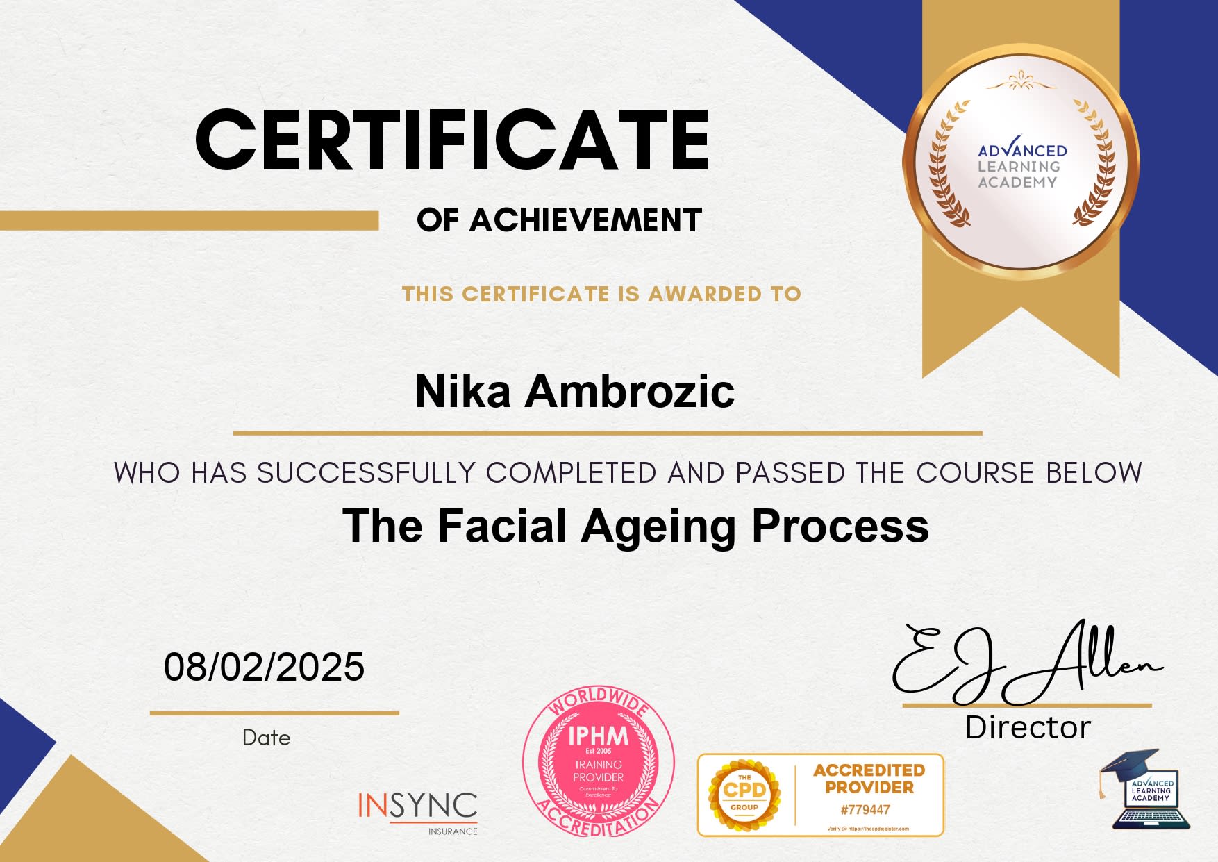 Erion Beauty professional certification