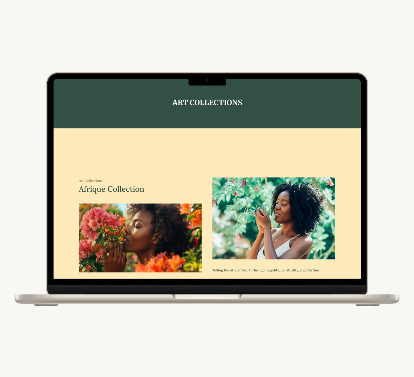 Akintha Parfums checkout and cart management interface design