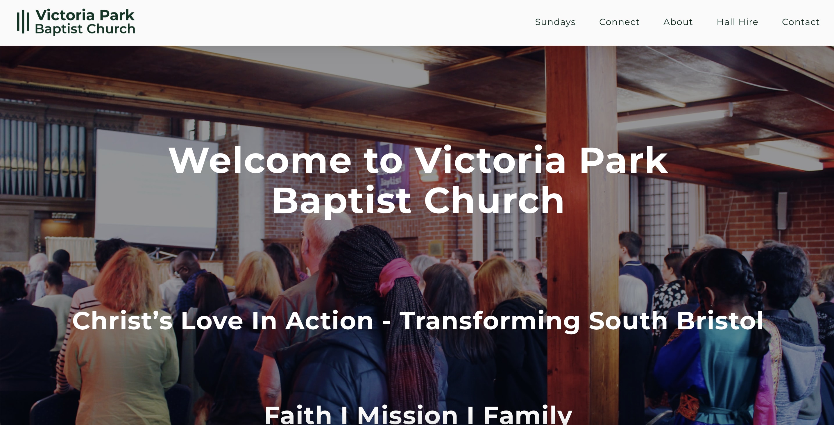 Victoria Park Baptist Church website