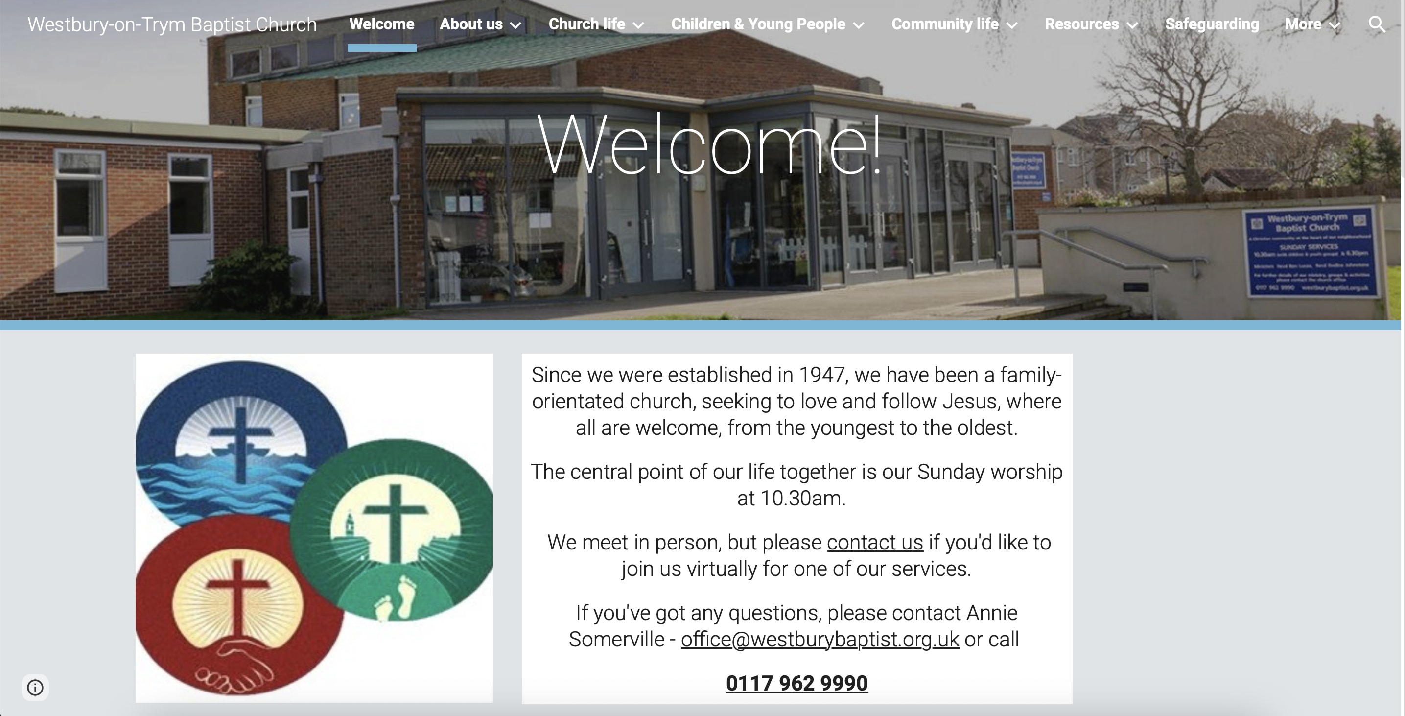 Westbury-on-Trym Baptist Church website