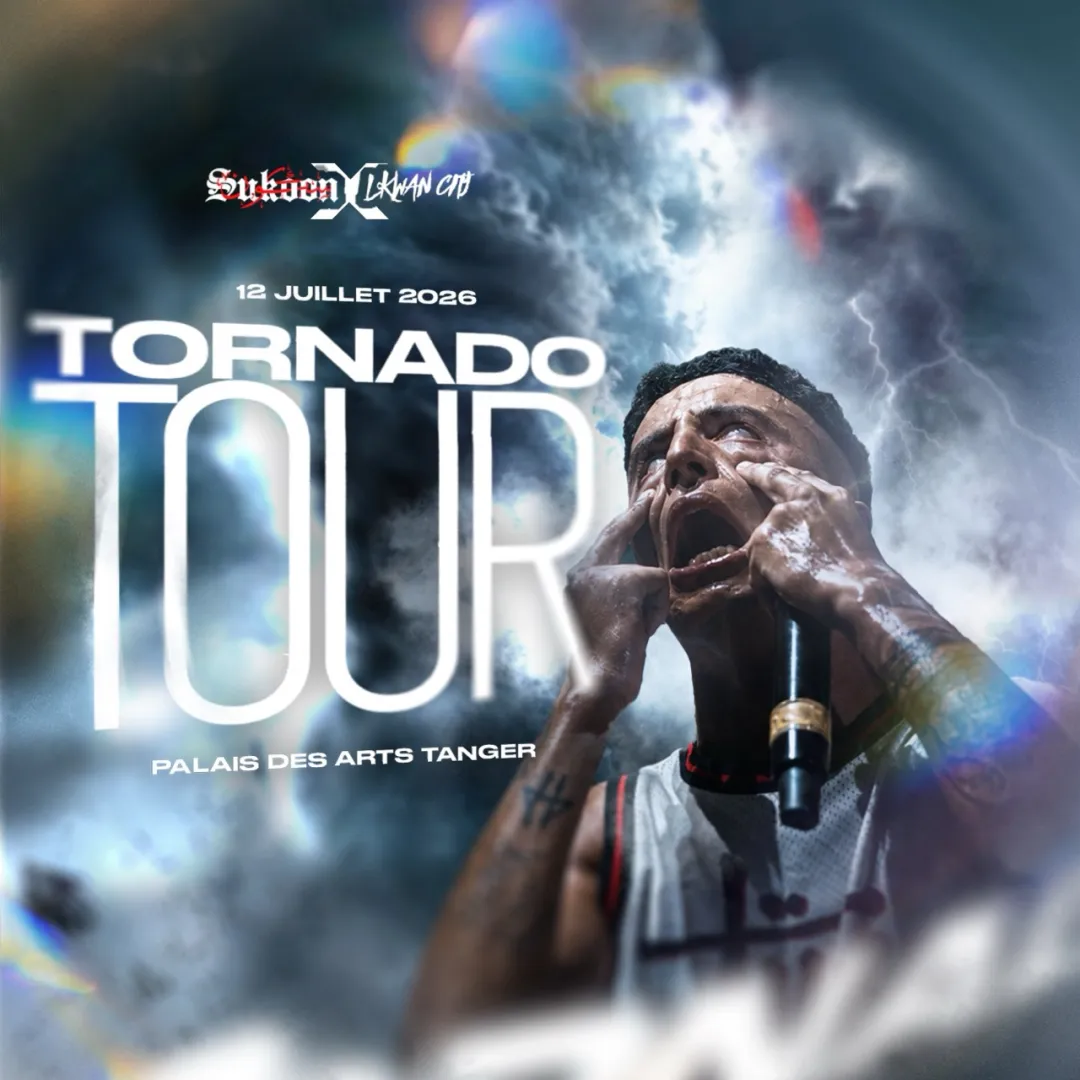Poster for BO9AL — Tornado Tour in Tangier