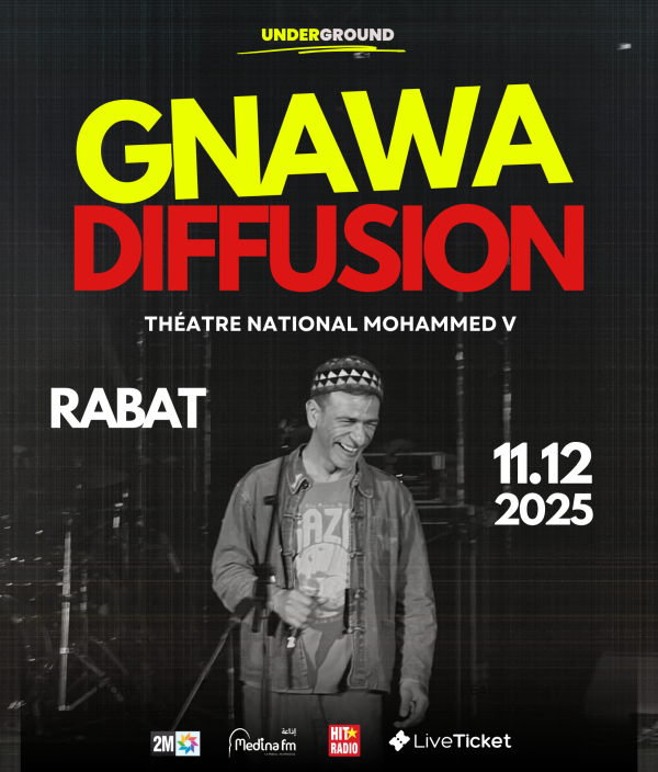Gnawa Diffusion en concert à Rabat