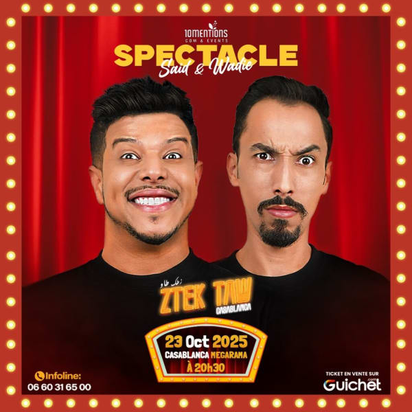Le Fameux Duo SAID & WADIE à Casablanca