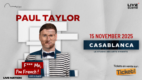 Paul Taylor dans F*** me I’m French à Casablanca - 100% English show