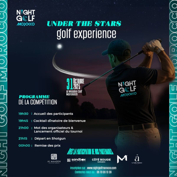 Night Golf Morocco à Marrakech