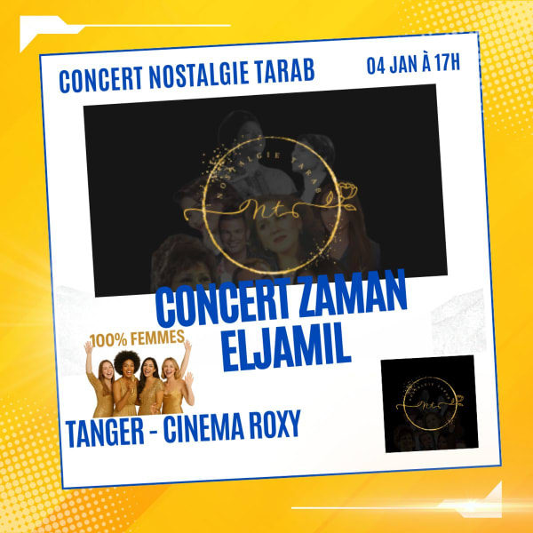 Concert Tanger Zaman El Jamil