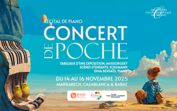 CONCERT DE POCHE JEUNE PUBLIC - Rabat 16/11 - 15h